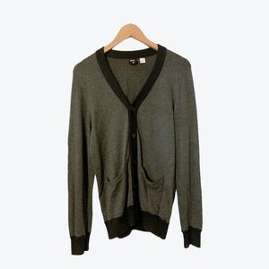 BDG Gray and Black Cardigan